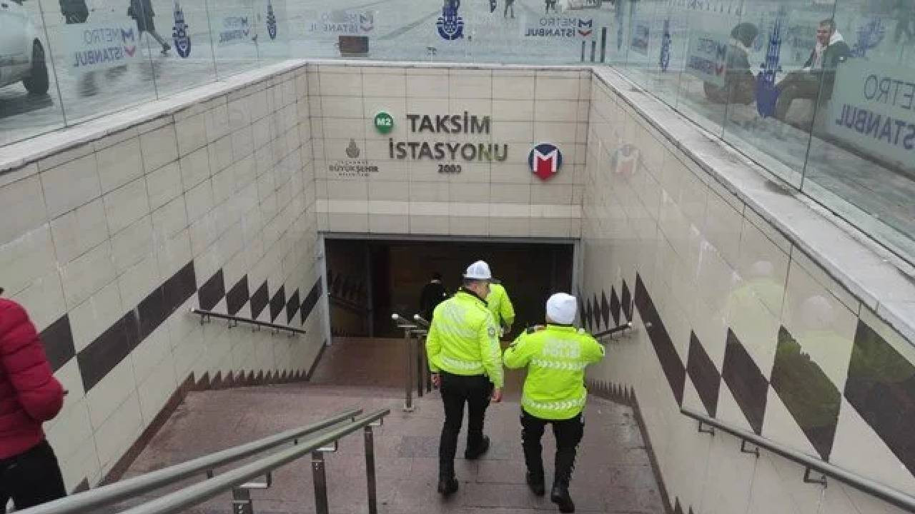 Valilik karar almıştı: Taksim Metro istasyonu kapatıldı!
