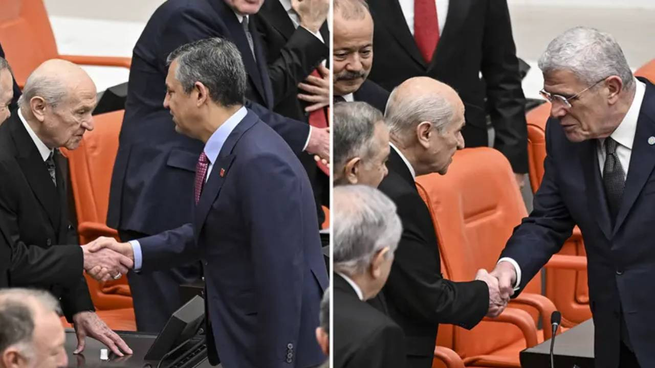 Liderlerin Meclis'te bütçe buluşması: Genel başkanlar da katıldı