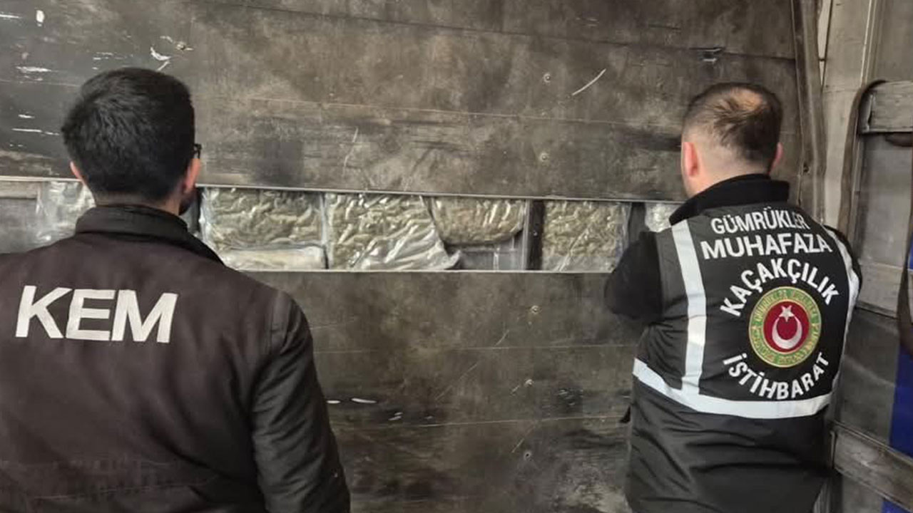Yeni yıl öncesi sınır kapılarında dev uyuşturucu operasyonu