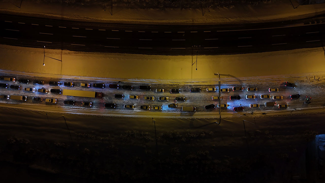 TEM Otoyolu’nun Bolu geçişi 7 saat sonra ulaşıma açıldı