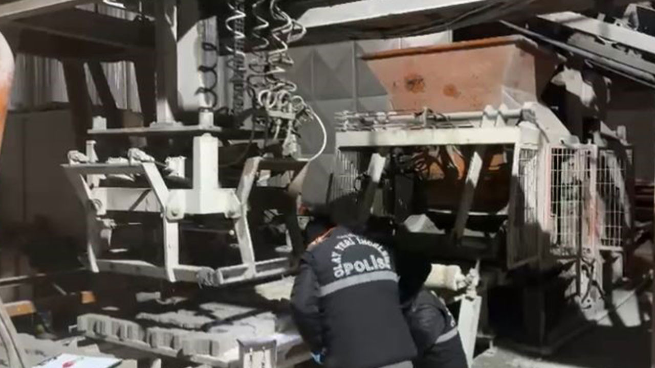 Burdur'da pres makinesine sıkışan işçi yaralandı