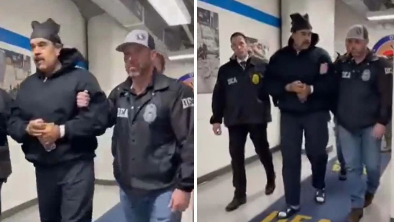 Beyaz Saray Maduro'nun son görüntülerini paylaştı! İşte ilk sözleri