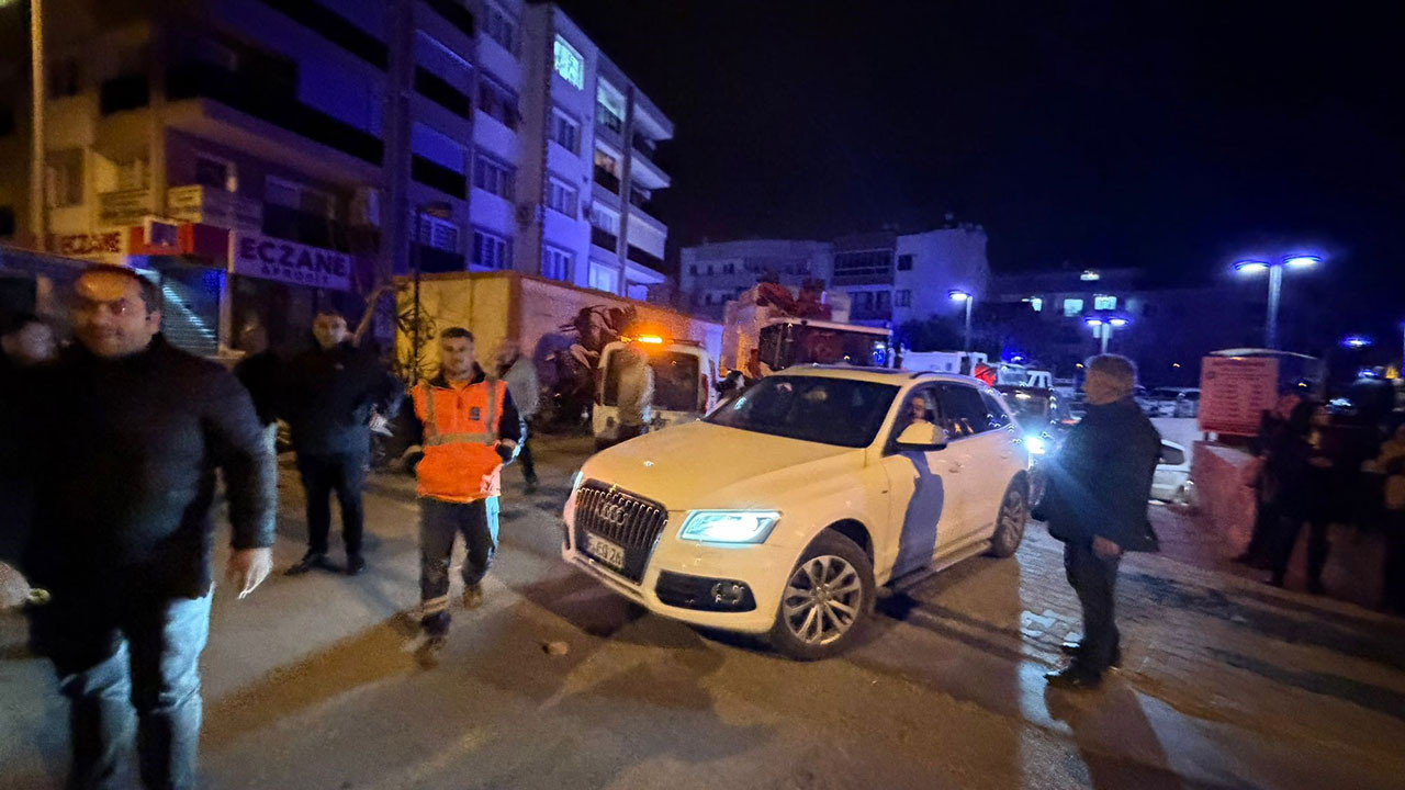 Kuşadası’nda belediye ekipleri karşı karşıya geldi