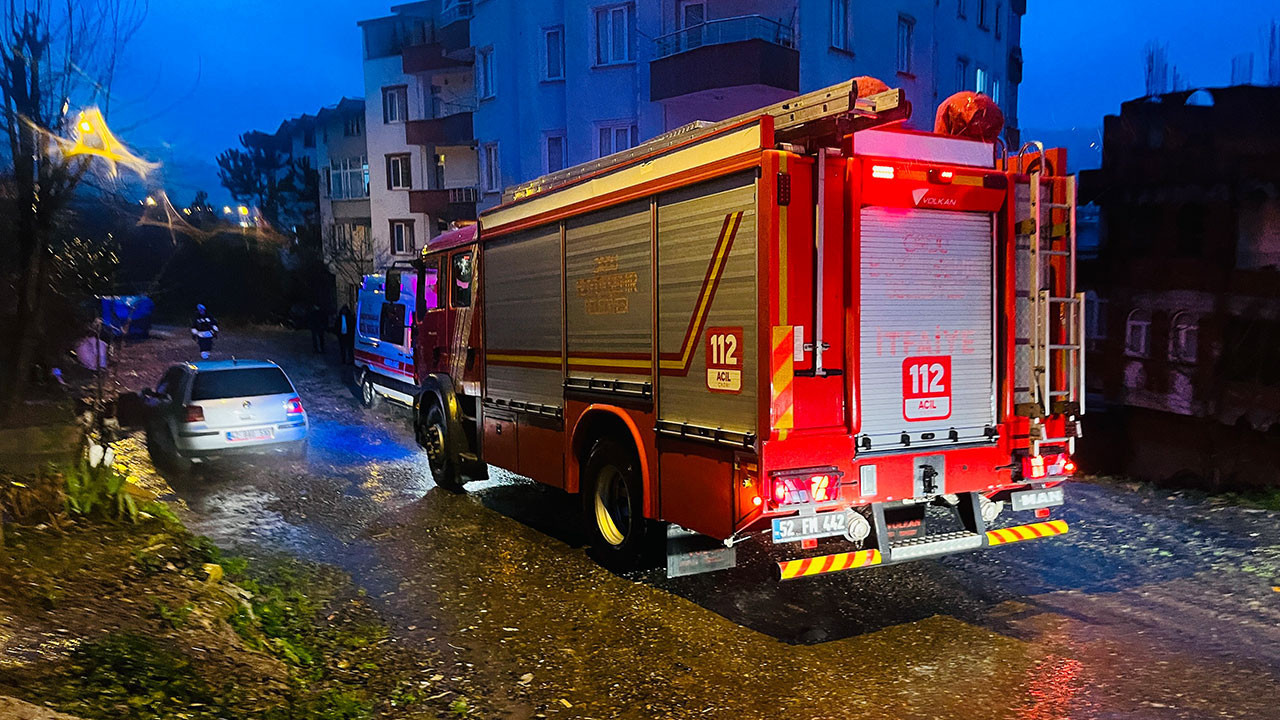 Ordu'da asılsız yangın ihbarı ekipleri alarma geçirdi