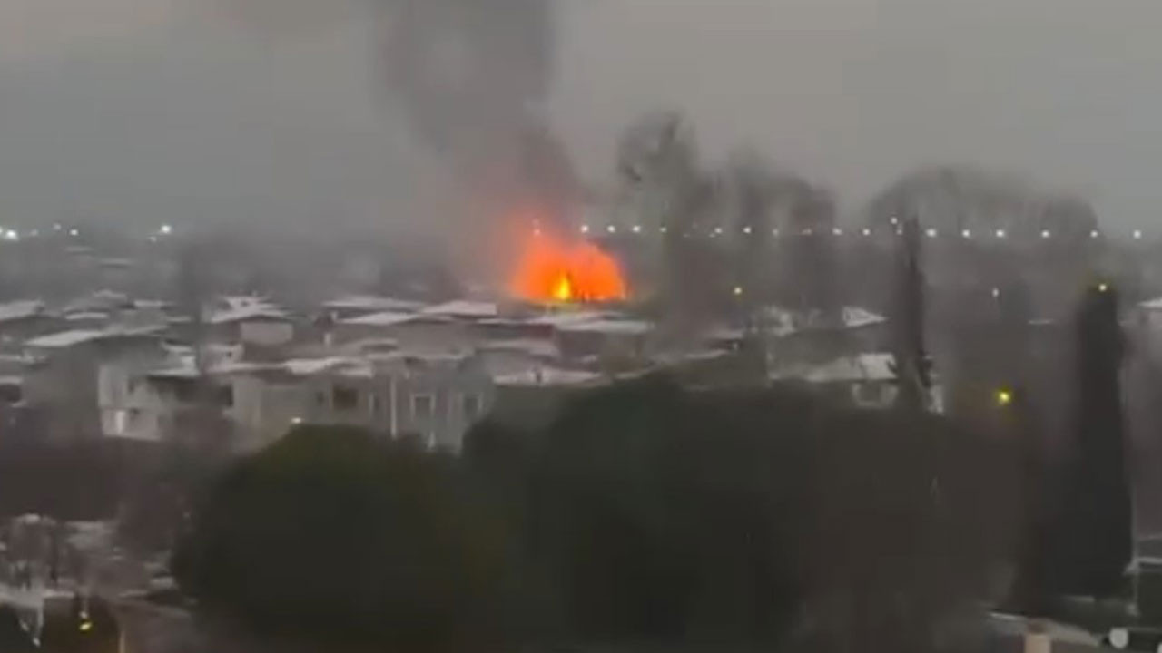 Bursa'da palet fabrikasında yangın