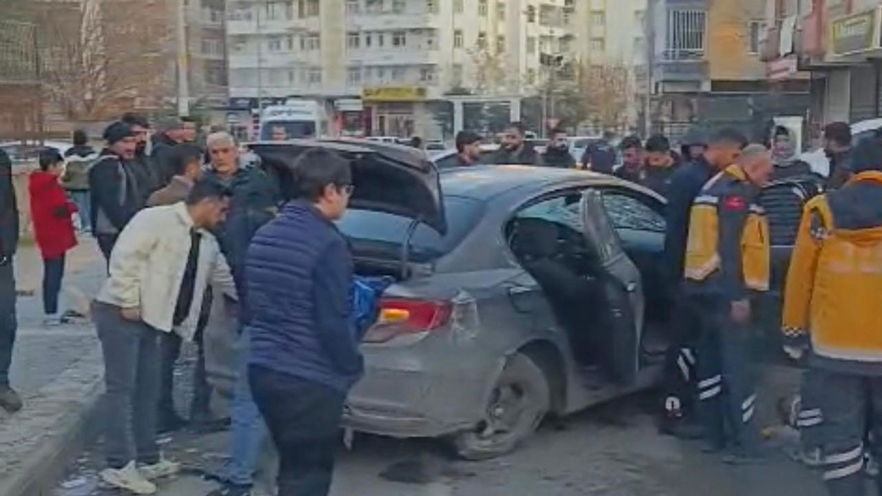 Diyarbakır’da trafik kazası: 2 yaralı