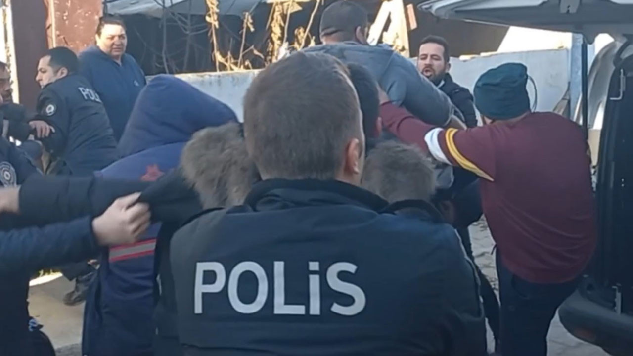 Cezaevinden kaçan mahkum mahalleyi birbirine kattı