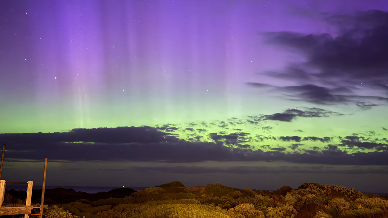Güneş’teki patlama ilk olarak Avusturalya’dan görüntülendi
