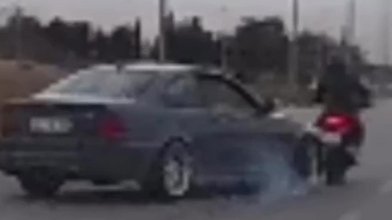 Drift yapan sürücüye 58 bin 217 lira ceza