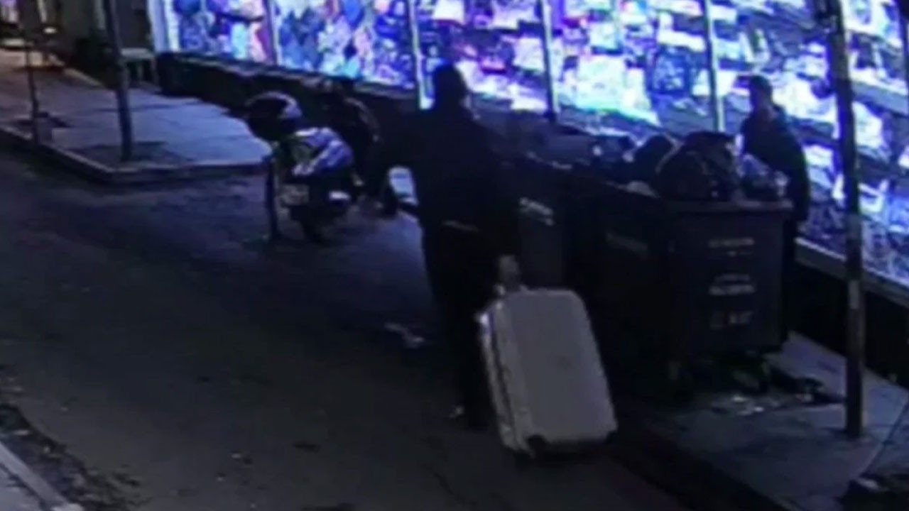 Türkiye Şişli'deki bu vahşeti konuşuyor! Cesedi valizde taşıdıkları görüntüler ortaya çıktı