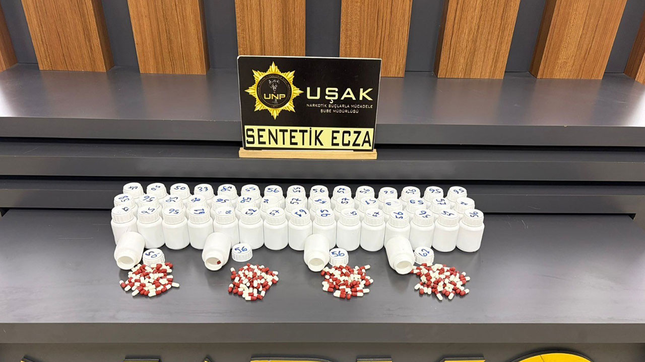 Uşak'ta uyuşturucu operasyonunda 6 kişi tutuklandı