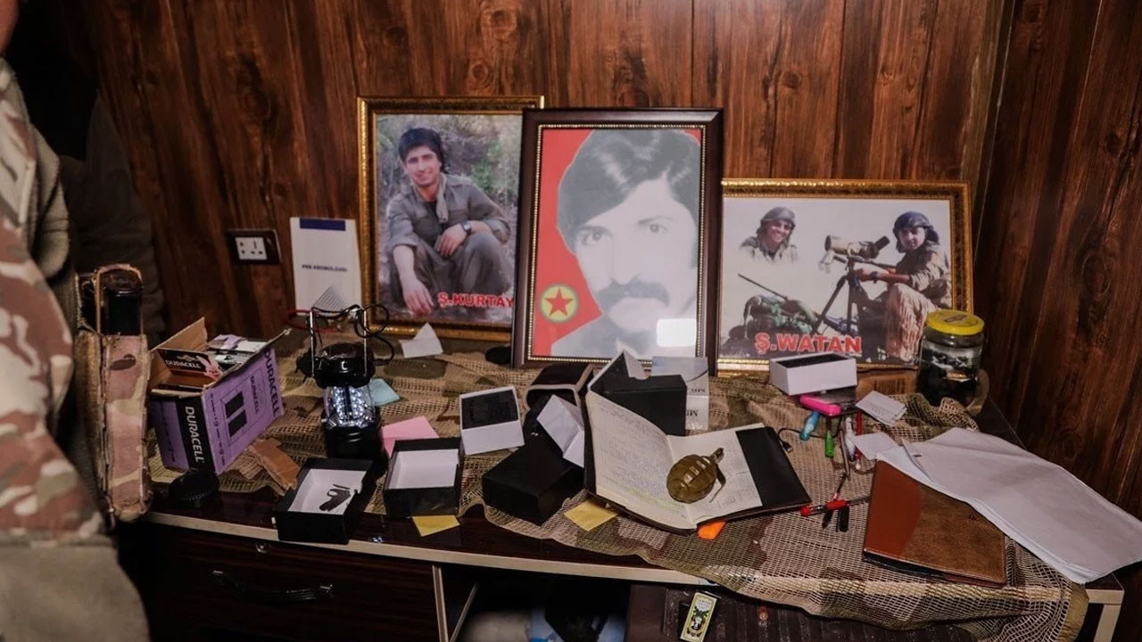 YPG'nin Ayn el-Arab bölgesinde inşa ettiği yer altı şehri görüntülendi