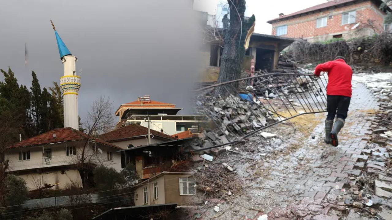 Aydın'ı fırtına vurdu... Köylüler uçan malzemelerini araziden topladı