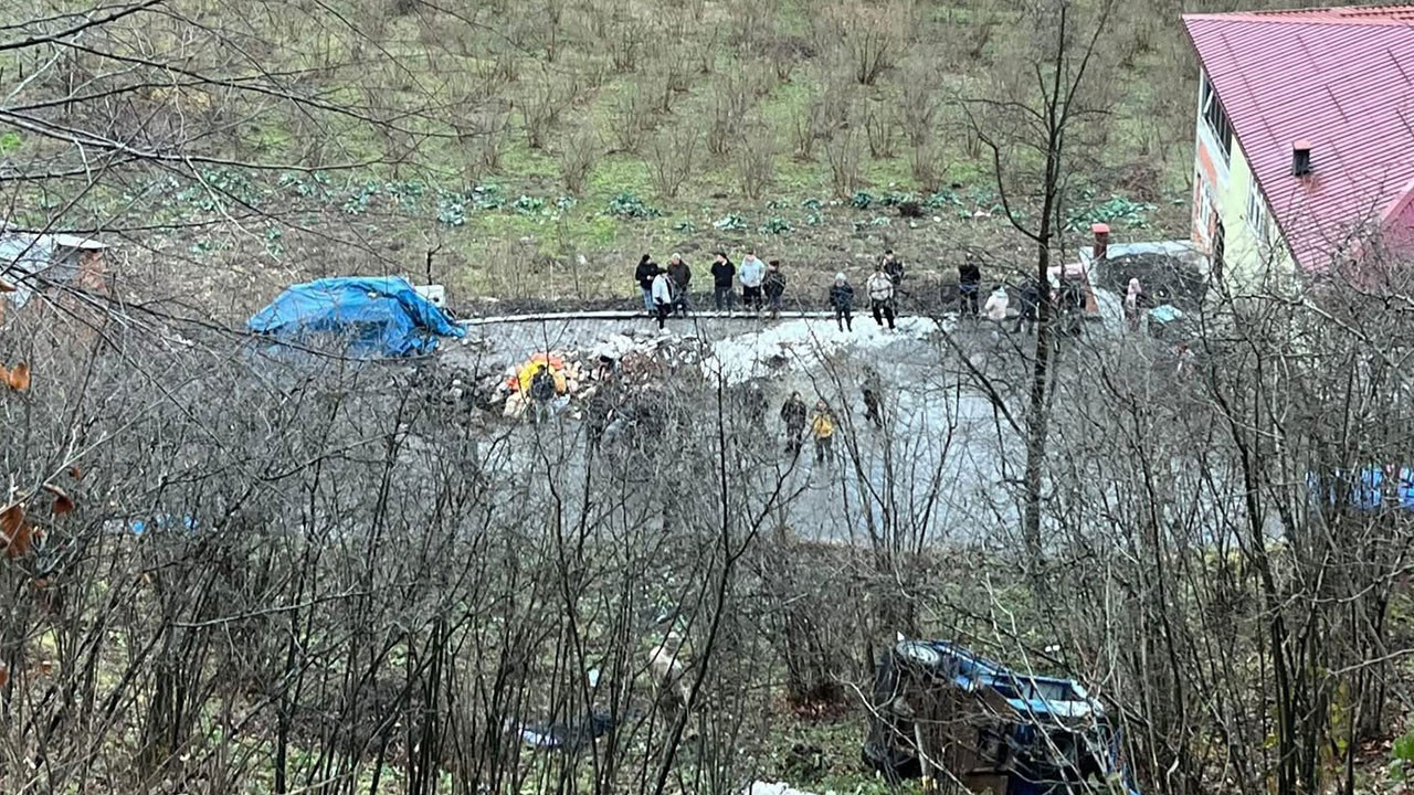 Ordu'da patpat fındık bahçesine uçtu: 1 ölü, 1 yaralı