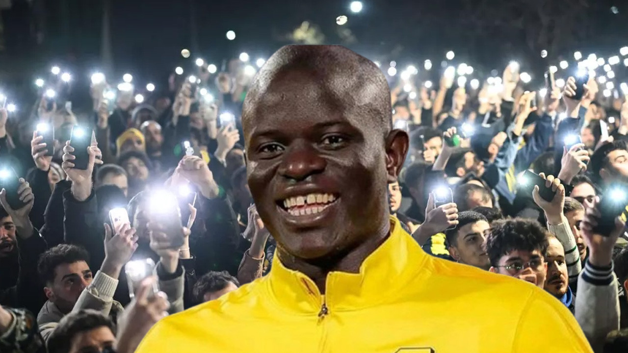 N'Golo Kante'yi taşıyan uçak İstanbul'a geldi! Taraftar çıldırdı! Büyük coşku yaşandı