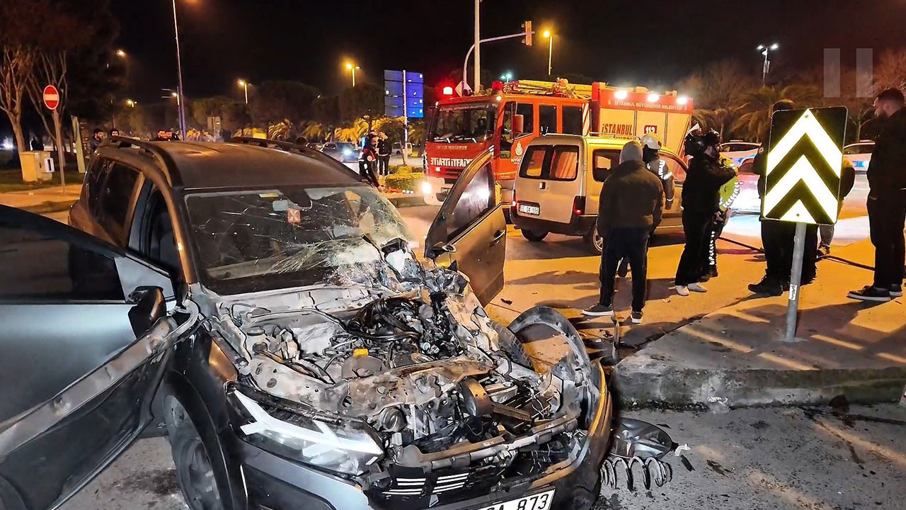 Kırmızı ışık ihlali kazaya neden oldu: 1’i ağır 6 yaralı