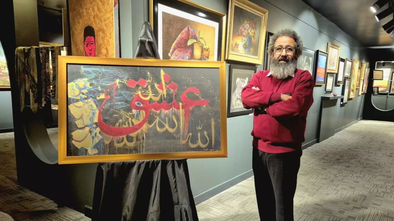 Ressam imam Adnan Yıldırım’dan “Nar-ı İstanbul” sergisi