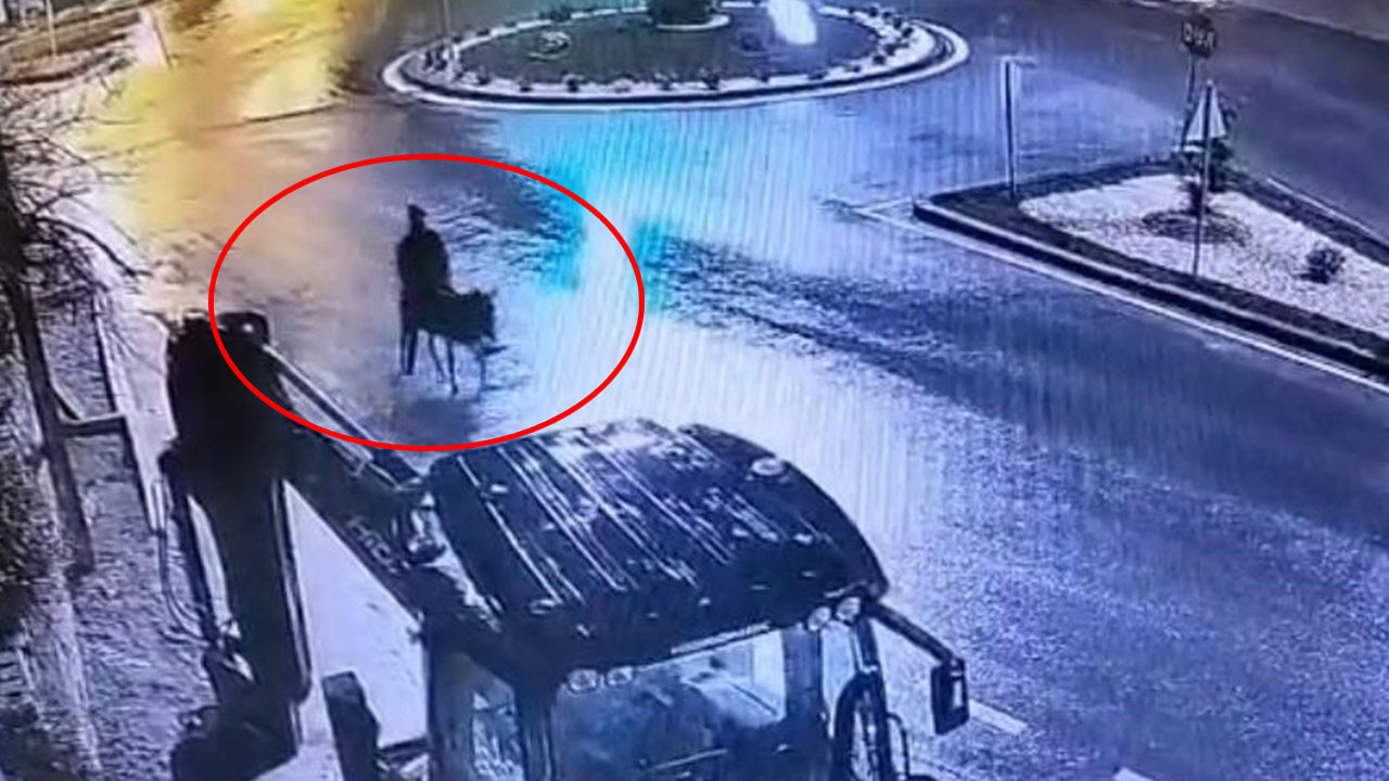 Kayseri'de sıra dışı kuyumcu soygunu! Forkliftle soyup eşekle kaçtı