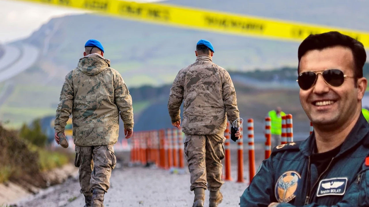 Şehit pilot İbrahim Bolat nereli? F-16 uçağının düştüğü yerden çarpıcı kare