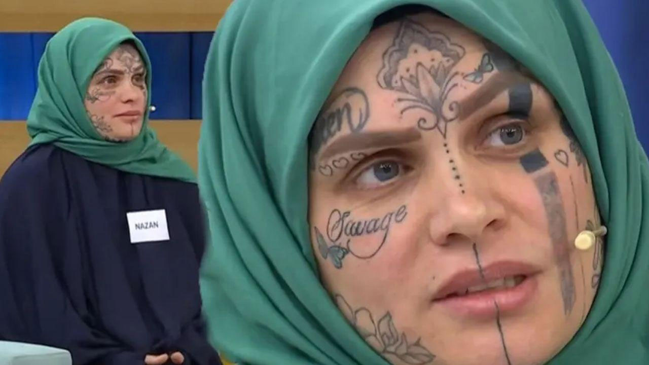 Nazan Ünal'ın yeni işi ortaya çıktı: Yüzündeki dövmeler günlerce konuşuldu
