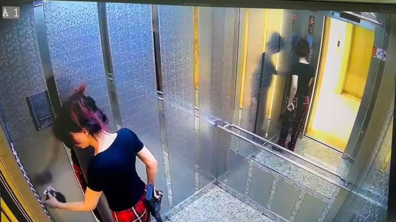 Eline pompalıyı aldı, pijamasıyla dehşet saçtı! Evine geri döndü ama...