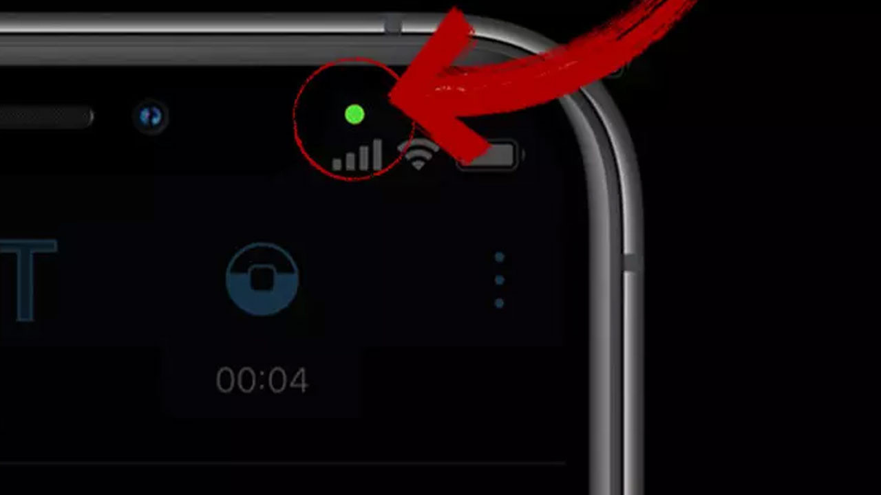 Telefonunuzdaki yeşil nokta ne anlama geliyor? Kimsenin aklına gelmeyecek detay