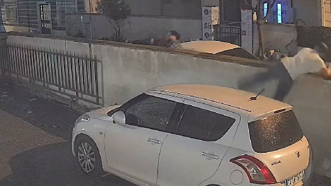 Alaattin Kadayıfçıoğlu'nun, Kubilay Kaan Kundakçı'yı öldürdüğü cinayet anı kamerada