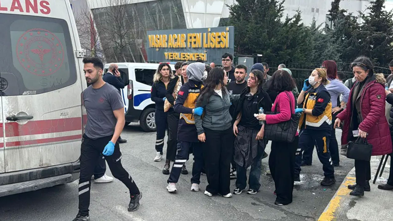 Lise laboratuvarında deney sırasında patlama! Öğrencilerin elleri ve yüzleri yandı