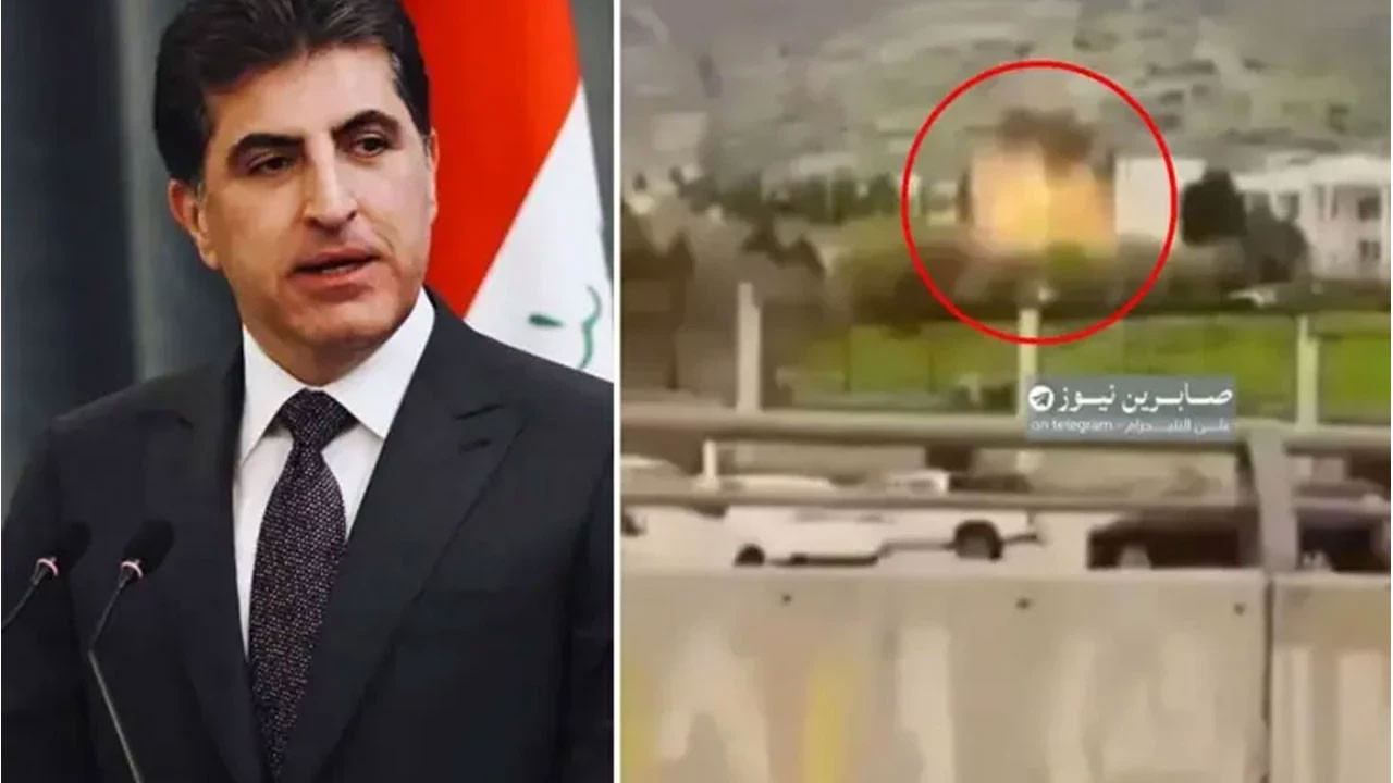 Neçirvan Barzani'nin konutuna saldırı! Duhok'taki ev, dronların hedefi oldu!