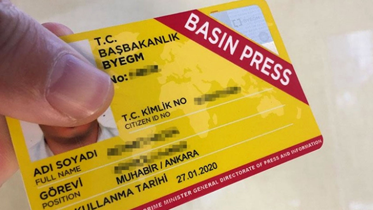 Gazetecilere yeni kolaylık: Basın kartı tek başına kimlik sayılacak
