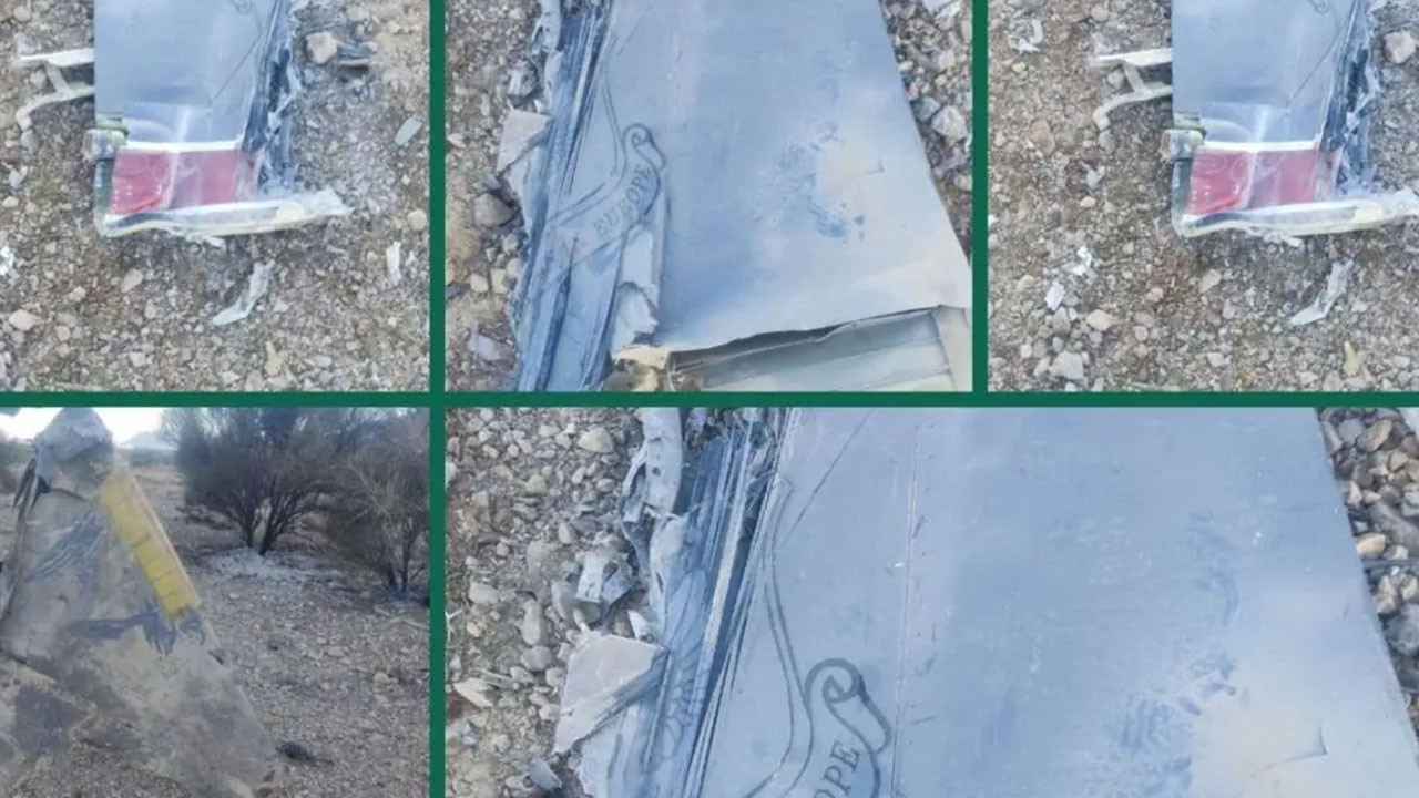 İran o görüntüyü paylaştı! İşte düşürüldüğü iddia edilen F-35 enkazı