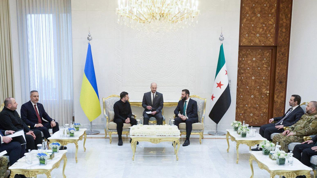 Hakan Fidan, Ahmed Şara ve Vladimir Zelensky ile görüştü
