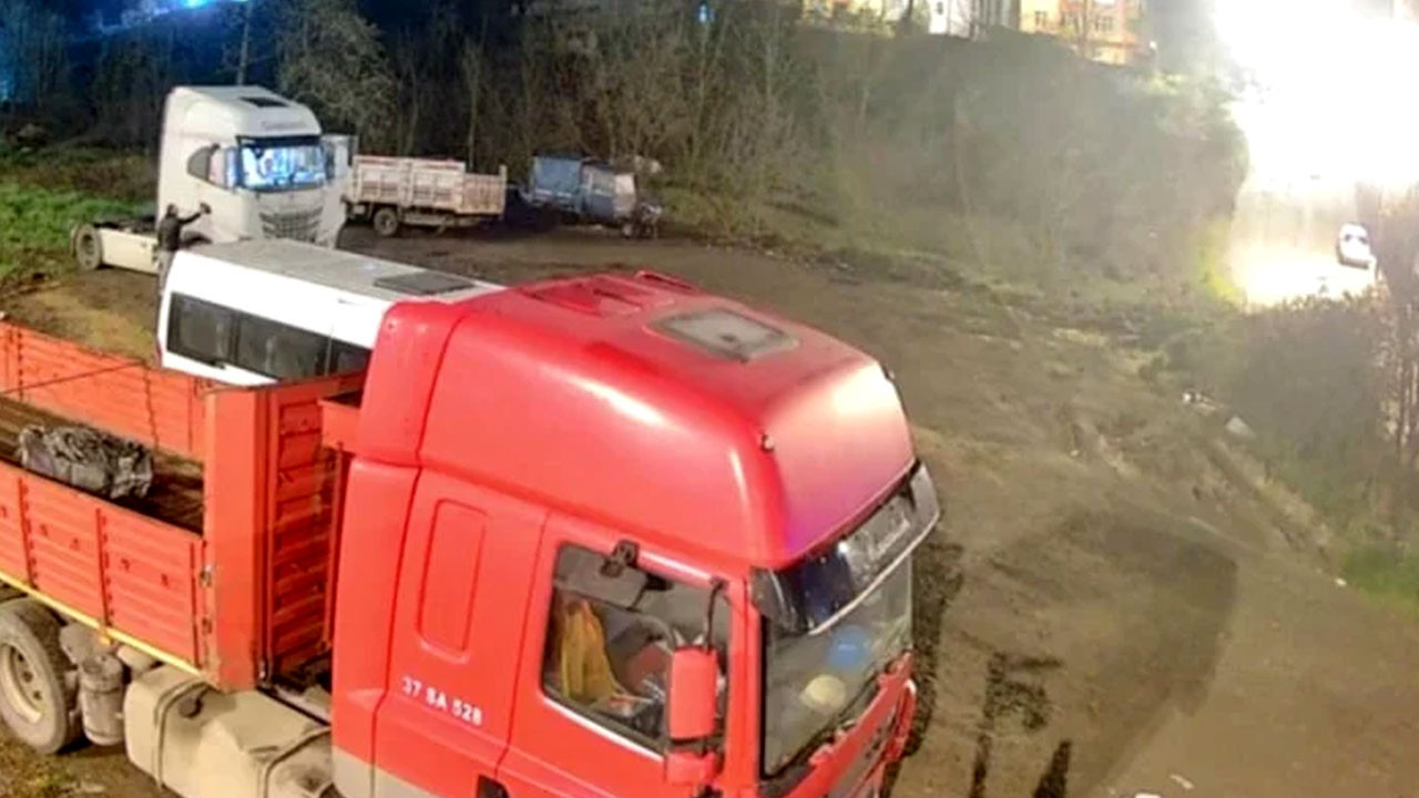 Hırsızlık planı ters tepti! Çaldığı tırı satmaya çalışırken dolandırıldı!