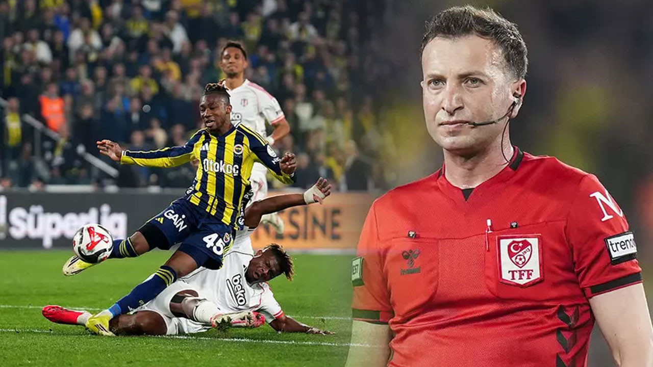 TFF'den hakem Yasin Kol için karar geldi! Fenerbahçe Beşiktaş derbisinde penaltı kararı olay olmuştu