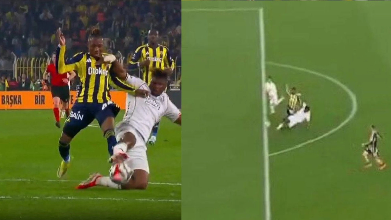 Hakemler derbiye damga vuran pozisyonu yorumladı: Penaltı mı değil mi?