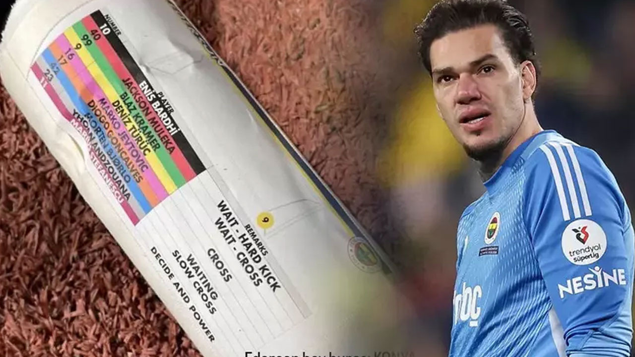 Konya'da inanılmaz olay: Ederson'un penaltı notlarını çaldı! Yapılan paylaşım gündem oldu