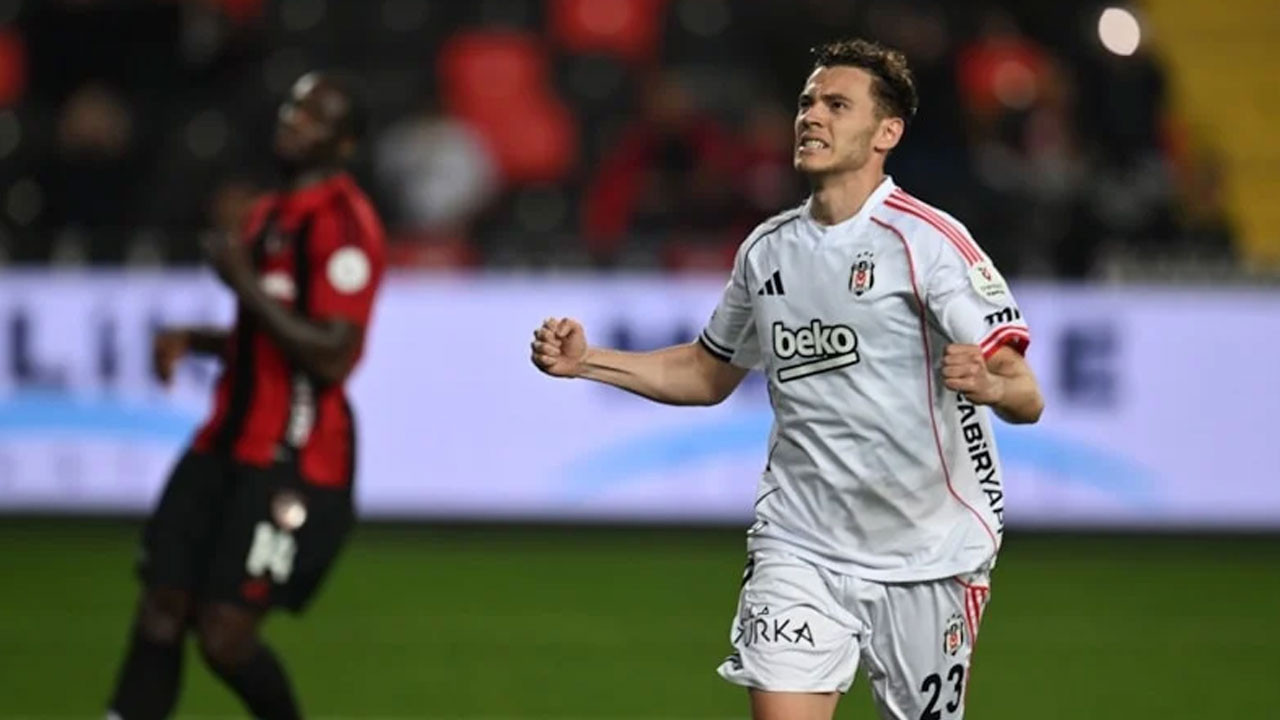 Beşiktaş deplasmanda Gaziantep FK'yı mağlup etti