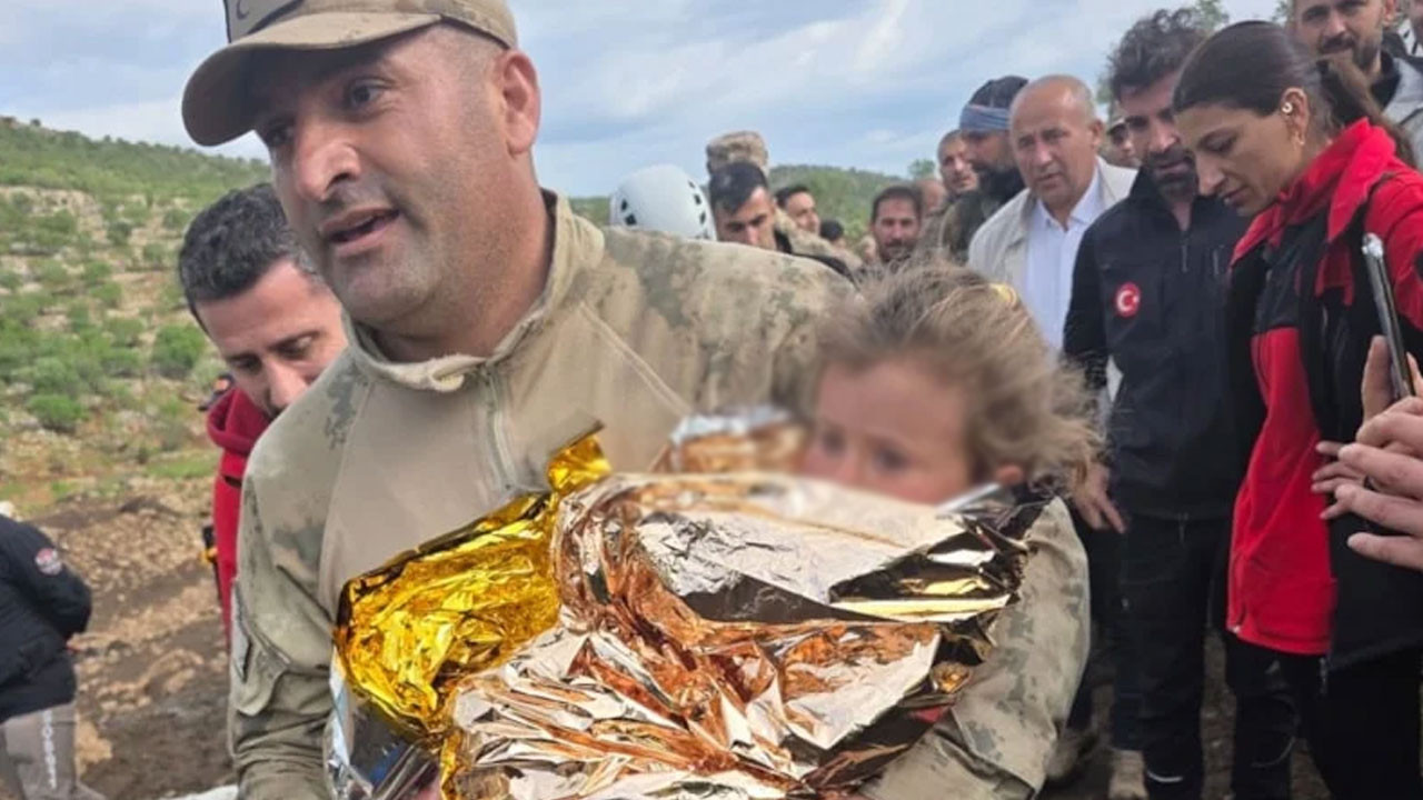 Kayıp Melike’den sevindirici haber: Saatler süren aramanın ardından sağ bulundu