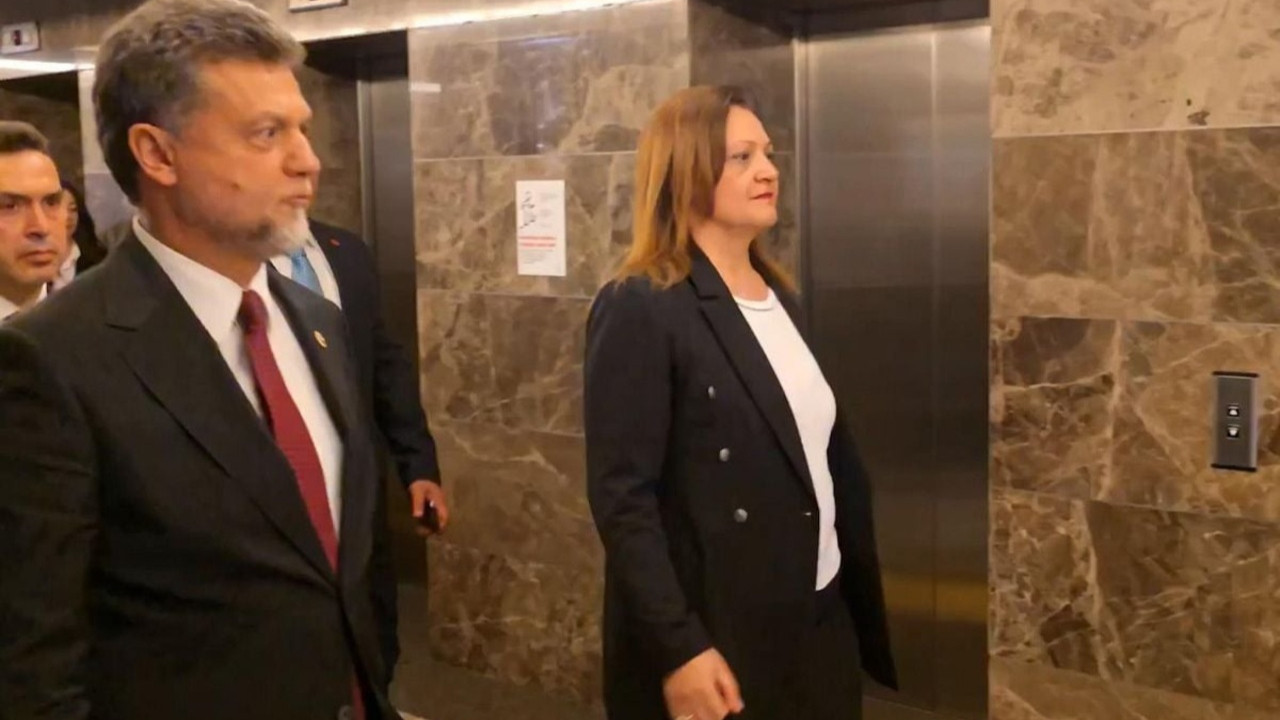 Burcu Köksal'dan ilk görüntü geldi: AK Parti Genel Merkez binasında