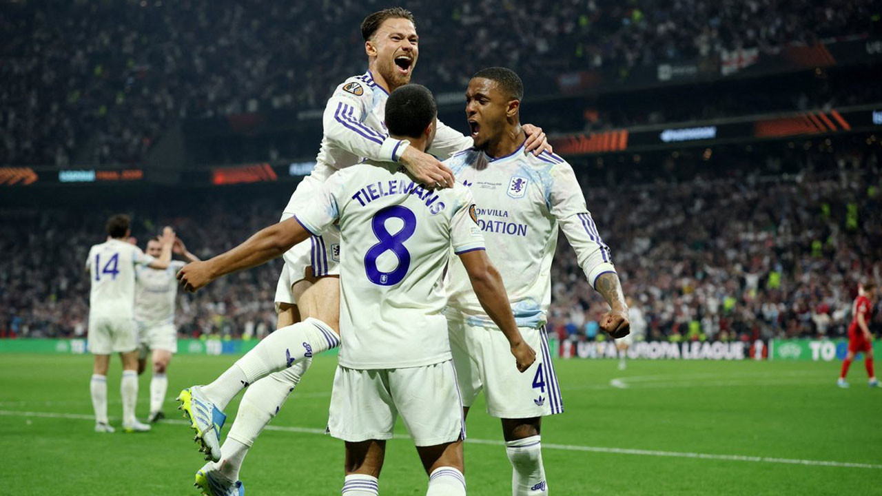 UEFA Avrupa Ligi'nde şampiyon Aston Villa oldu