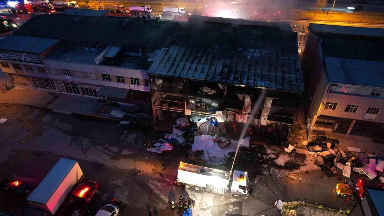 Konya'daki yangında itfaiye eri şehit oldu