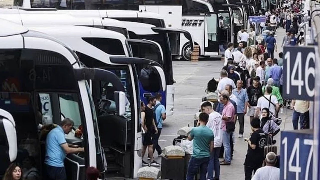Okulların tatil oldu! Şehirler arası otobüslerde yoğunluk arttı