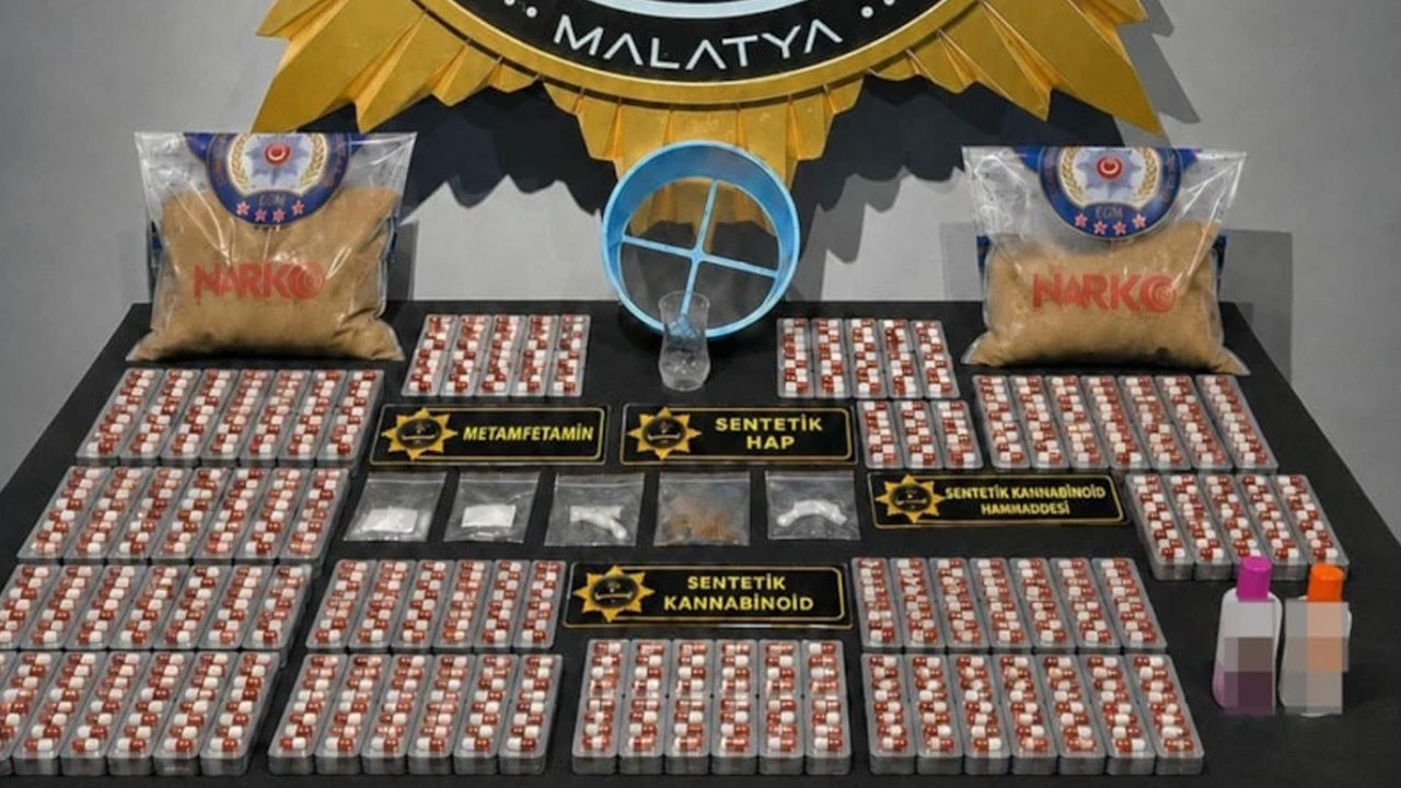 Malatya'da uyuşturucu operasyonunda 7 tutuklama