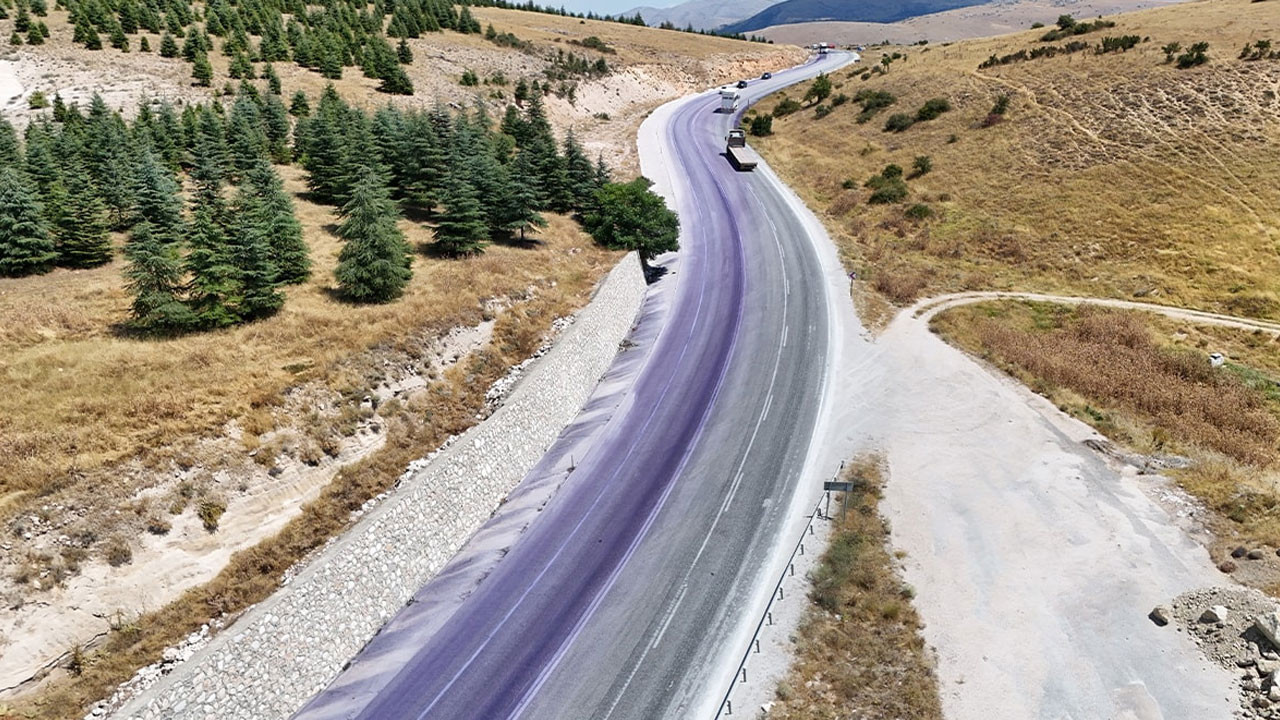 Yoldan geçen tüm araçlar mora boyanmıştı: 2 firmaya rekor ceza