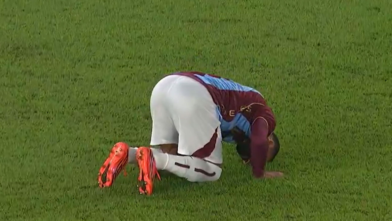 Muhammed Salah, Trabzonspor'da ilk golünü attı