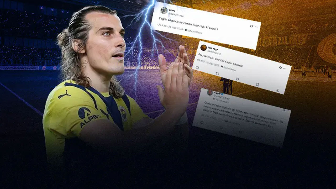Fenerbahçe'de Çağlar Söyüncü krizi! Tepkiler çığ gibi büyüyünce olay tepki