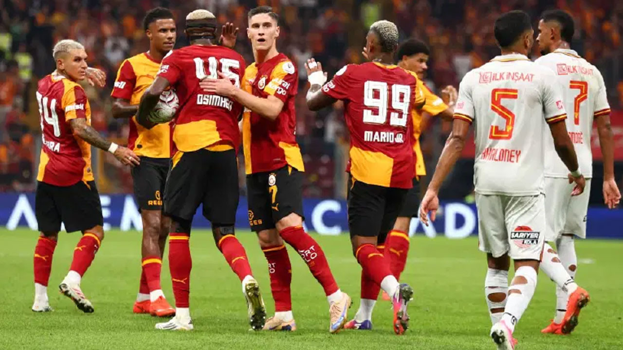 5 gollü düelloda Galatasaray, Göztepe'yi mağlup etti