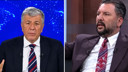 Canlı yayında bir anda tansiyon yükseldi! Birbirlerine girdiler