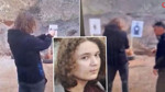 Okul saldırganı İsa Aras Mersinli’nin poligondaki görüntüsü! İşte babasıyla atış talimi yaptığı anlar