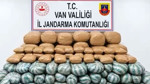 Van'da uyuşturucu tacirlerine operasyon: 517 kg madde ele geçirildi